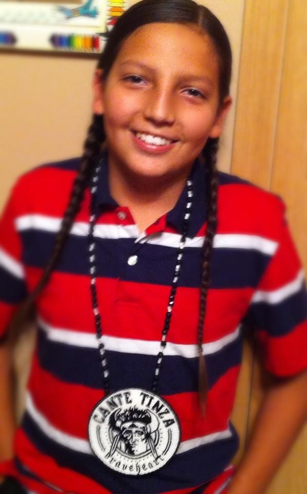 Medallion made by Denise Abourezk-Braveheart