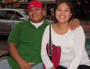 Waylon Pahona at his heaviest weight