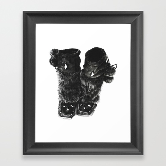 mukluks-framed-prints